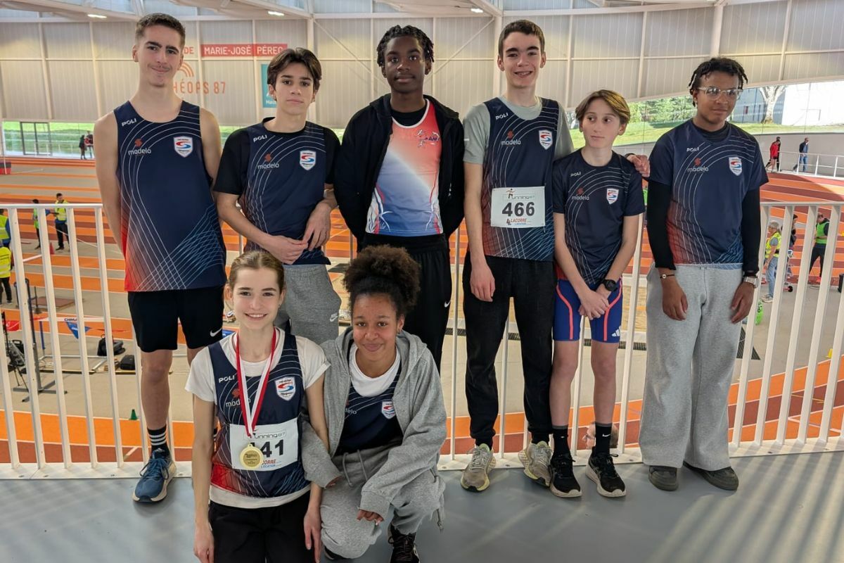Championnats régionaux N-A en salle Minimes à Limoges