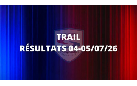 Résultats trail 04-05/07/26